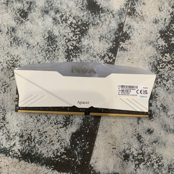 RAM DDR4 16GB APACER NOX AURA 3200 RGB BH 1 THÁNG