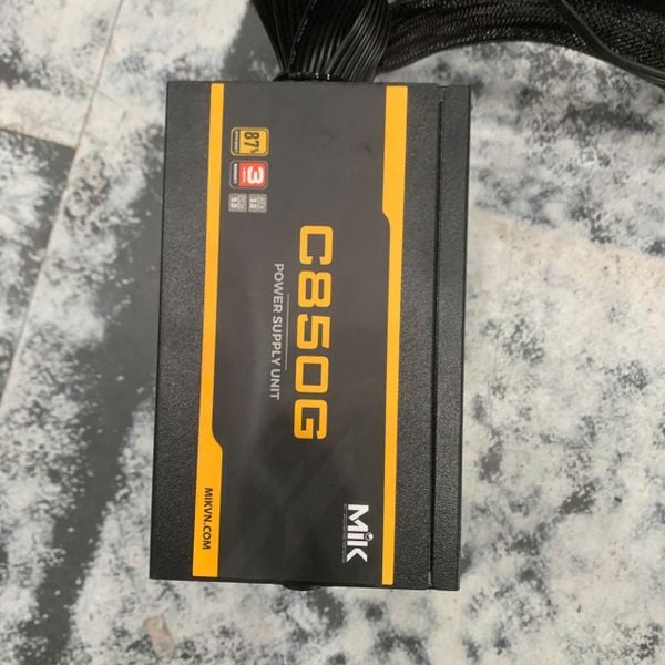 NGUỒN MIK 850W C850G PCIe 5.0 PLUS GOLD BH 1 THÁNG