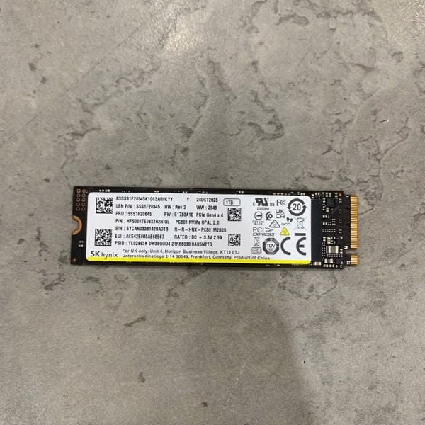 SSD SK 1TB Hynix PC801 NVMe PCIe Gen4.0 QSD BH 1 THÁNG