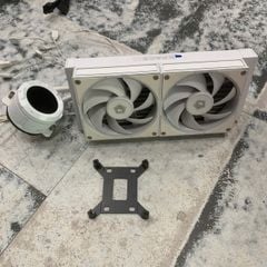 BỘ TẢN NHIỆT NƯỚC ID-COOLING SPACE SL240 WHITE - LCD 2.1