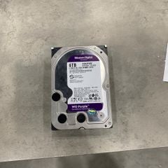HDD WD 6TB PURPLE SK 100% 2ND QSD BH 1 THÁNG