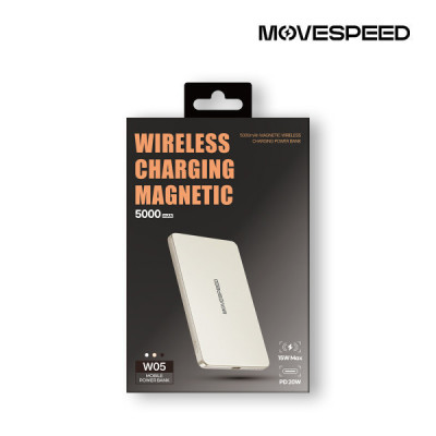 Sạc dự phòng từ tính Movespeed W05 20W | 5000mAh