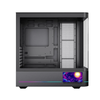 Case Leopard Ac-02 Hồ Cá Kính Cong LCD Black (No Fan)