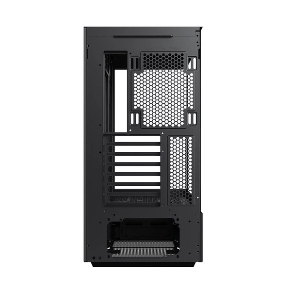 Case Leopard Ac-02 Hồ Cá Kính Cong LCD Black (No Fan)