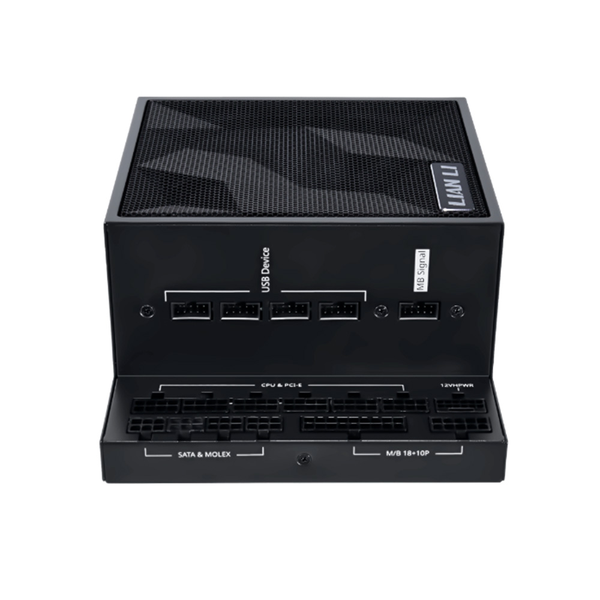 Nguồn Lian Li 850w Edge Black - ATX v3.1, 80 Plus Platinum, Full Modular