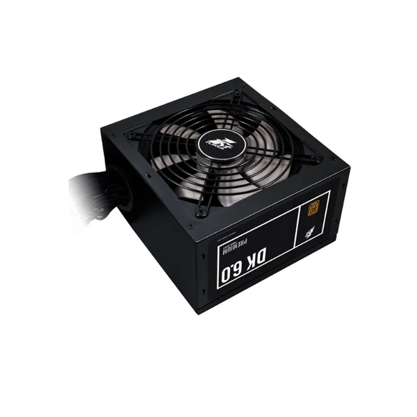 NGUỒN MÁY TÍNH 1STPLAYER 600W DKPM-BRZ-600 ĐEN (80 PLUS BRONZE)