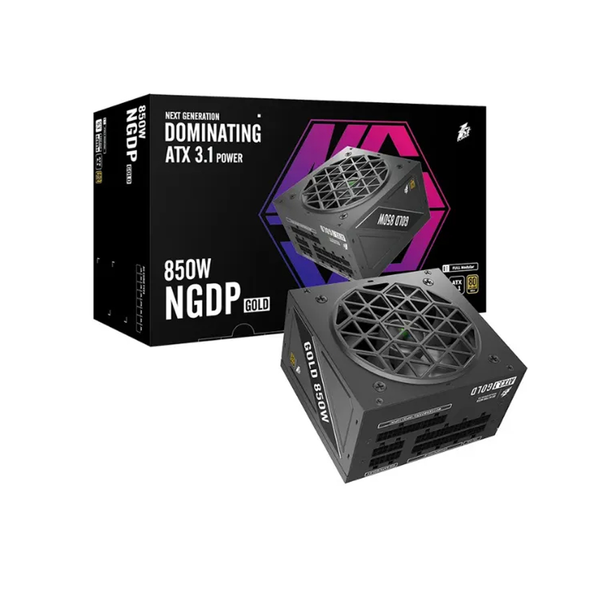 NGUỒN 1ST PLAYER 850w ACK-GLD-850 ĐEN (80 PLUS GOLD)