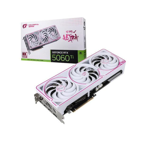 VGA Colorful RTX 5060 Ti iGame Ultra W OC 8GB-V