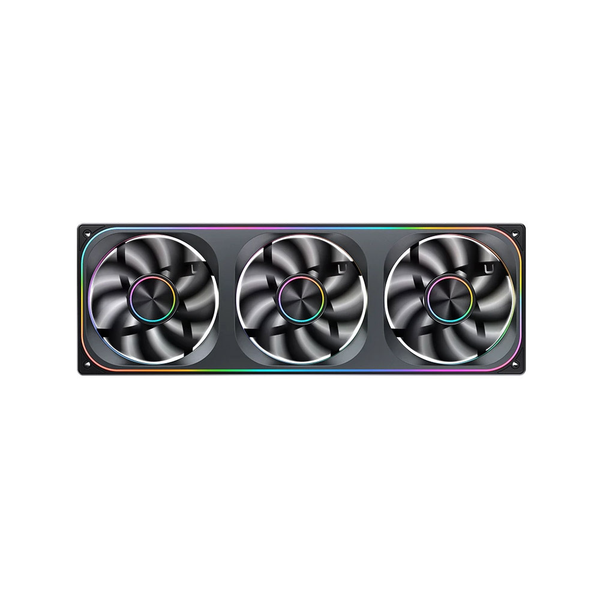 Bộ 3 Fan case JONSBO ZA 360 LED ARGB Black - Gió xuôi