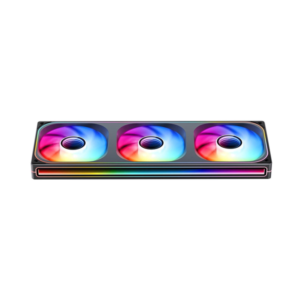 Bộ 3 Fan case JONSBO ZB 360 LED ARGB Black - Gió ngược