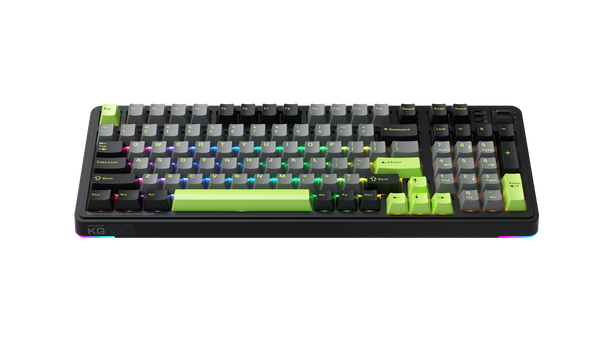 Bàn Phím Cơ Machenike KG98 Tri-mode Purple Gold Sw Black