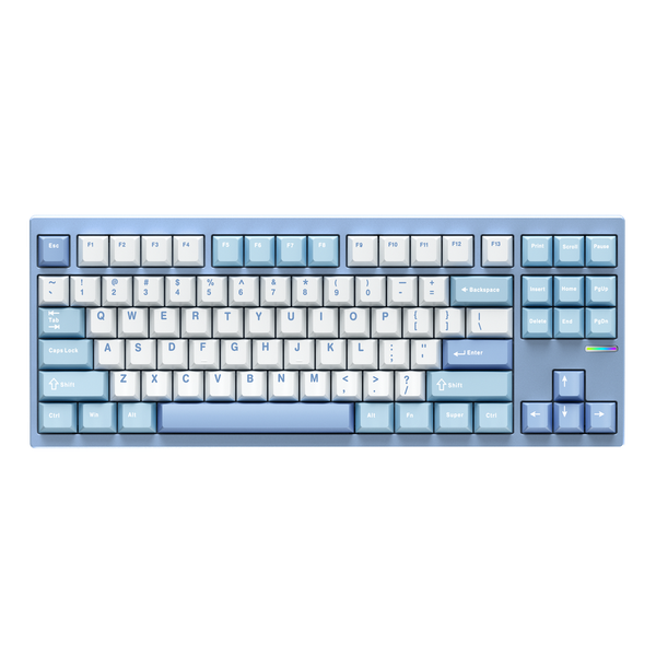 Bàn Phím Cơ MCHOSE GX87 Lite - Blue Nano Spraying - 3 Mode