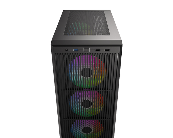 CASE ID-COOLING WARE 310 ARGB ATX BLACK 4FA