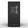Case MIK H2 Gaming M-ATX/ITX Kính cường lực Black No Fan