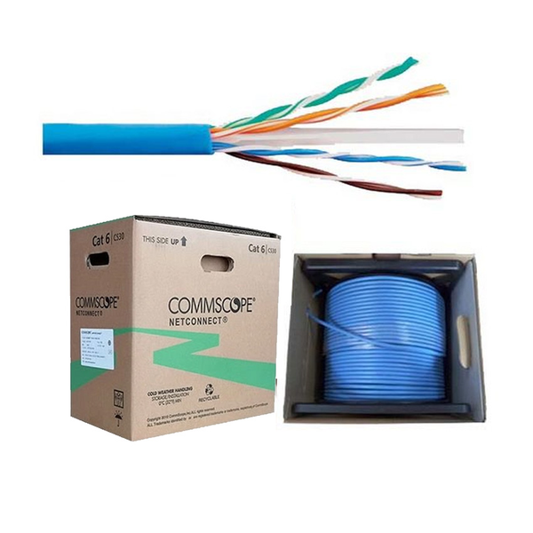 CÁP MẠNG CAT6 4UTP, 23AWG, CM (305m/thùng)- COMMSCOPE-1427254-6