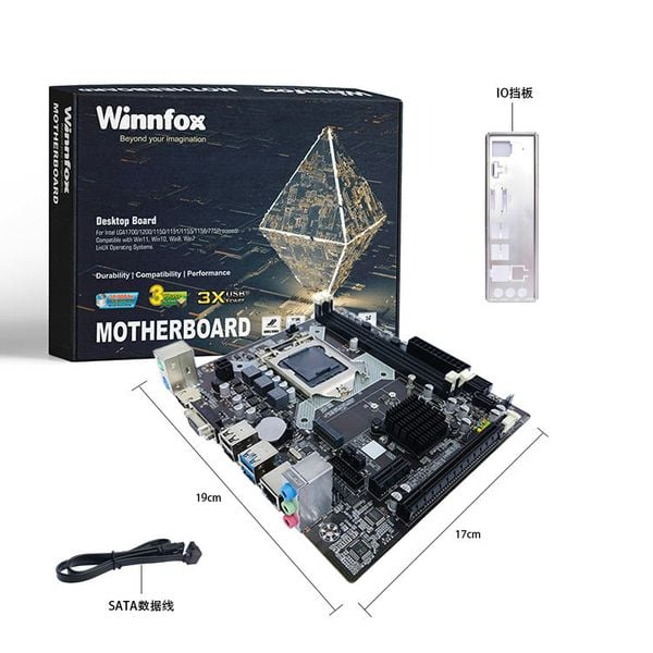 MAIN WINNFOX H81 (VGA + HDMI - M.2 PCIe)