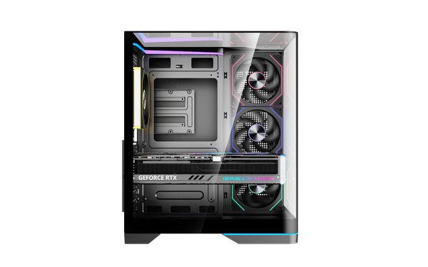 CASE MIK G8 Nova X (F-ATX) Trần Kính (NO Fan)