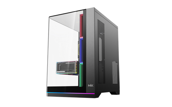 CASE MIK G8 Nova X (F-ATX) Trần Kính (NO Fan)