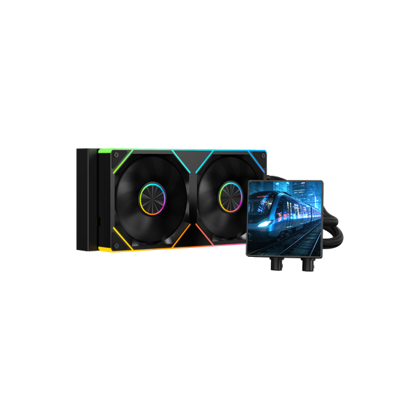 Tản Nhiệt Nước MIK H240 Pro | LCD 4 INCH | ARGB | BLACK
