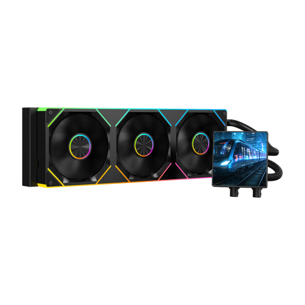 Tản Nhiệt Nước MIK H360 Pro | LCD 4 INCH | ARGB | BLACK