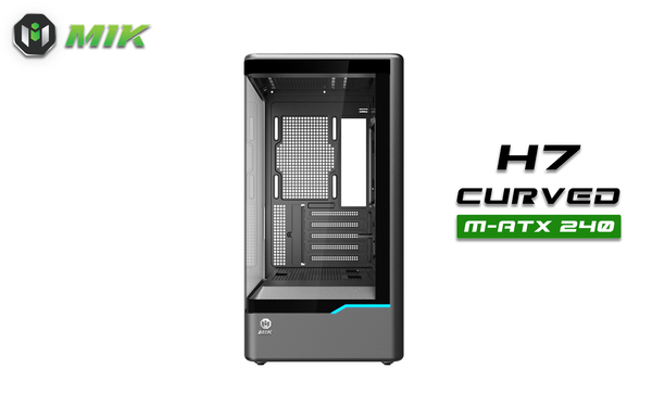 CASE MIK H7 CURVED 240 M-ATX
