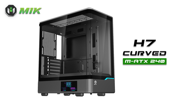 CASE MIK H7 CURVED 240 M-ATX