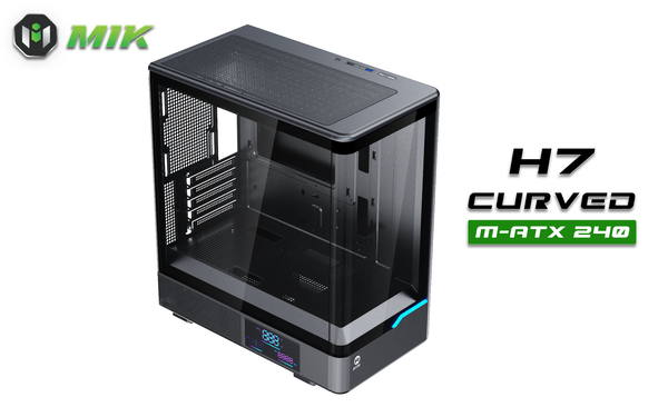 CASE MIK H7 CURVED 240 M-ATX