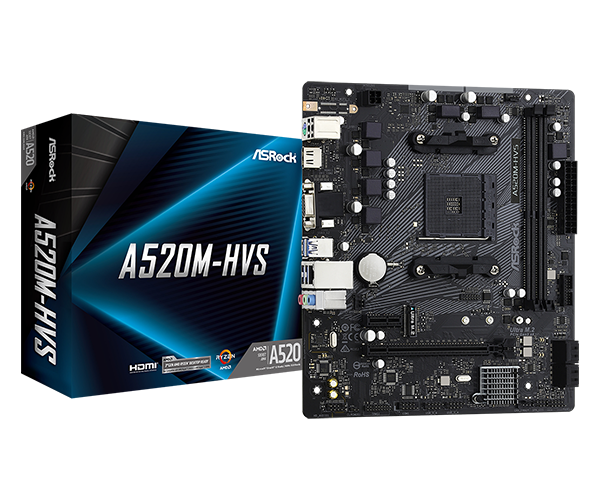 Main ASrock A520M-HVS