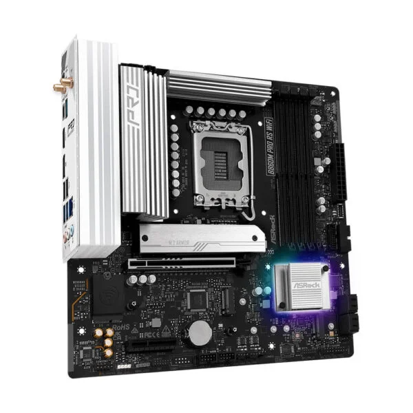 Main ASRock B860M PRO RS WiFi WiFi 6E / Bluetooth 5.3 / LGA1851 / m-ATX / 4xDDR5