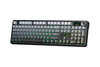 BÀN PHÍM CƠ AULA F108 PRO GAMING 3 MODE ( Đen + xám + vàng/ Nimbus v3 switch)