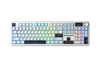 BÀN PHÍM CƠ AULA F108 PRO GAMING 3 MODE ( Xanh dương + trắng + tím đậm/ Reaper switch)