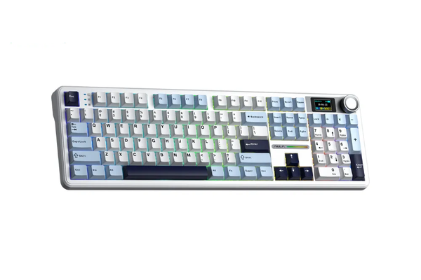 BÀN PHÍM CƠ AULA F108 PRO GAMING 3 MODE ( Xanh dương + trắng + tím đậm/ Reaper switch)