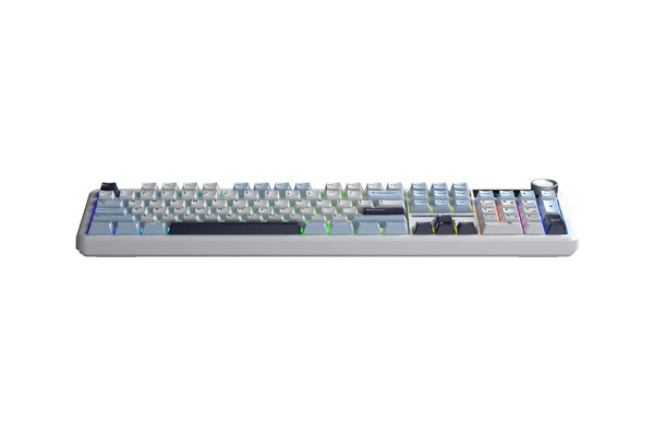 BÀN PHÍM CƠ AULA F108 PRO GAMING 3 MODE ( Xanh dương + trắng + tím đậm/ Reaper switch)