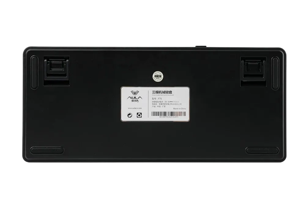 BÀN PHÍM CƠ AULA F75 ĐEN + XANH ĐẬM + CAM WIRED PINK SW