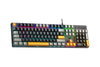 Bàn Phím Cơ Aula S500 Xám Đen Vàng Wired Blue Sw