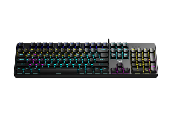 Bàn Phím Cơ AULA Gaming S2022 Black Blue Sw (USB, LED Rainbow)