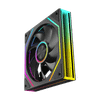 Fan Case Leopard Prism 4RS Ultra | Fan lẻ 120mm, ARGB, Gió ngược, Đen