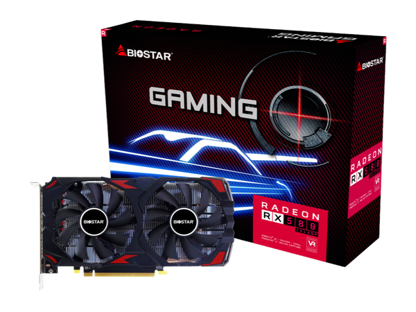 VGA BIOSTAR RX 580 8GB GDDR5 BH 36 THÁNG