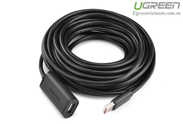 Cáp USB Nối Dài 2.0 Dài 10m Có Chíp Khuếch Đại (US121) Ugreen 10321