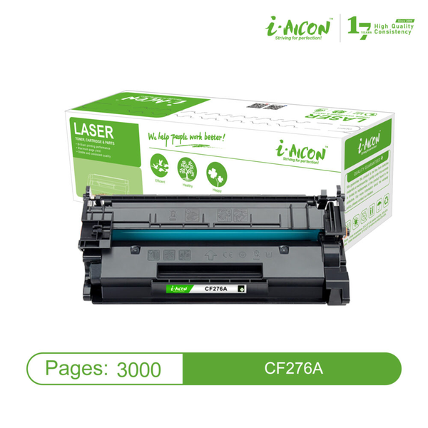 HỘP MỰC MÁY IN HP LASER 76A CF276A - THƯƠNG HIỆU I-AICON