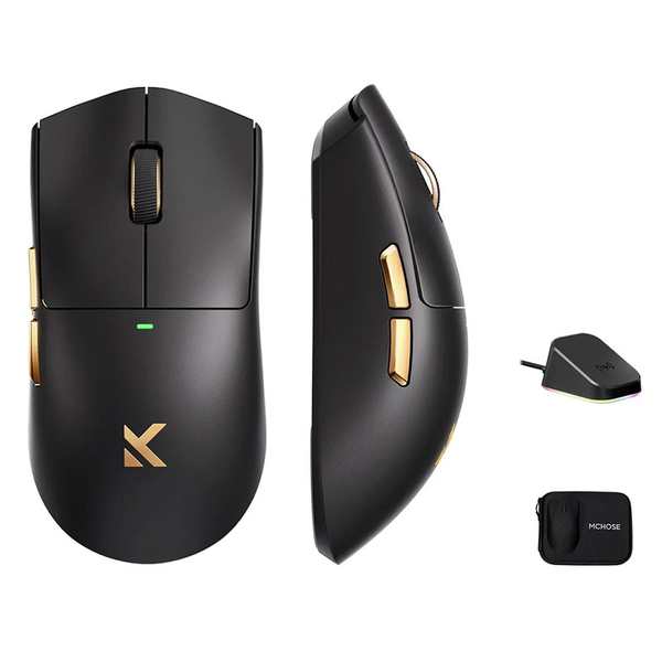 Chuột MCHOSE K7 Ultra Gaming Wireless Black 3 Modes