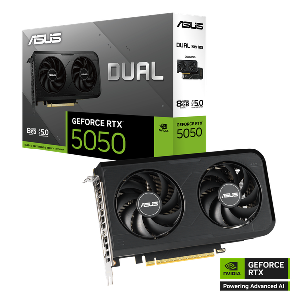 VGA ASUS RTX 5050 DUAL 8GB