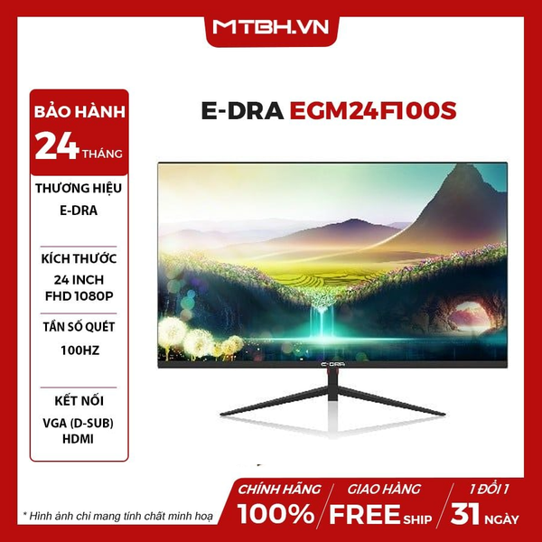 MÀN HÌNH LCD E-DRA EGM24F100S 24