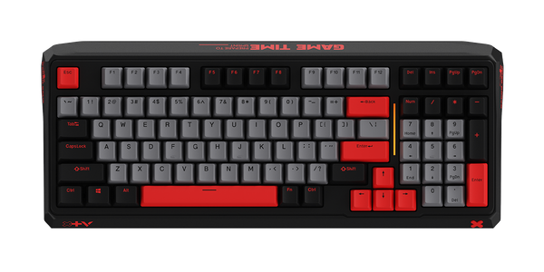 Bàn Phím Cơ RAPOO ESK750-98 Grey Black Red PS