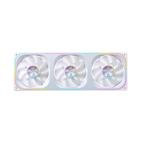 Bộ 3 Fan case JONSBO ZA 360 LED ARGB White - Gió xuôi