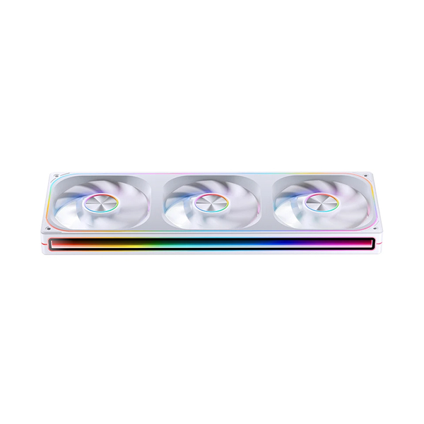 Bộ 3 Fan case JONSBO ZA 360 LED ARGB White - Gió xuôi