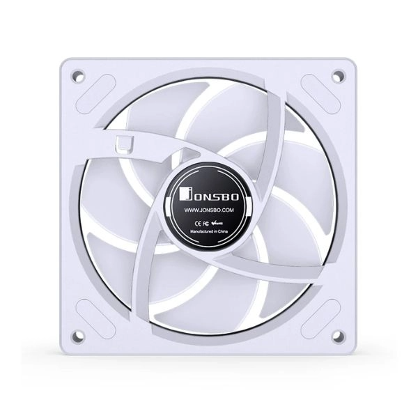 Fan case JONSBO ZB-120 LED ARGB White - Gió Ngược