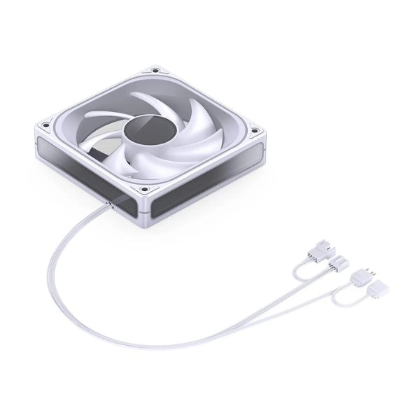 Fan case JONSBO ZB-120 LED ARGB White - Gió Ngược
