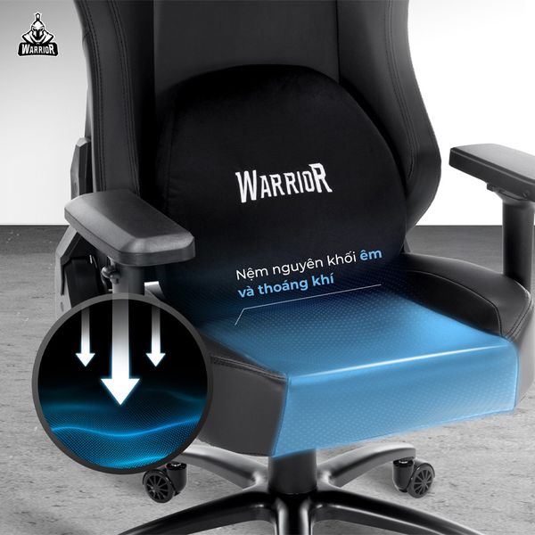 Ghế Warrior lmmortal Series-WGC225 BLACK