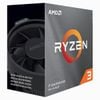 CPU AMD Ryzen 3 3100 with Wraith Spire cooler/ 3.6 GHz (3.9GHz Max Boost) / 16MB Cache / 4 cores / 8 threads / 65W / Socket AM4